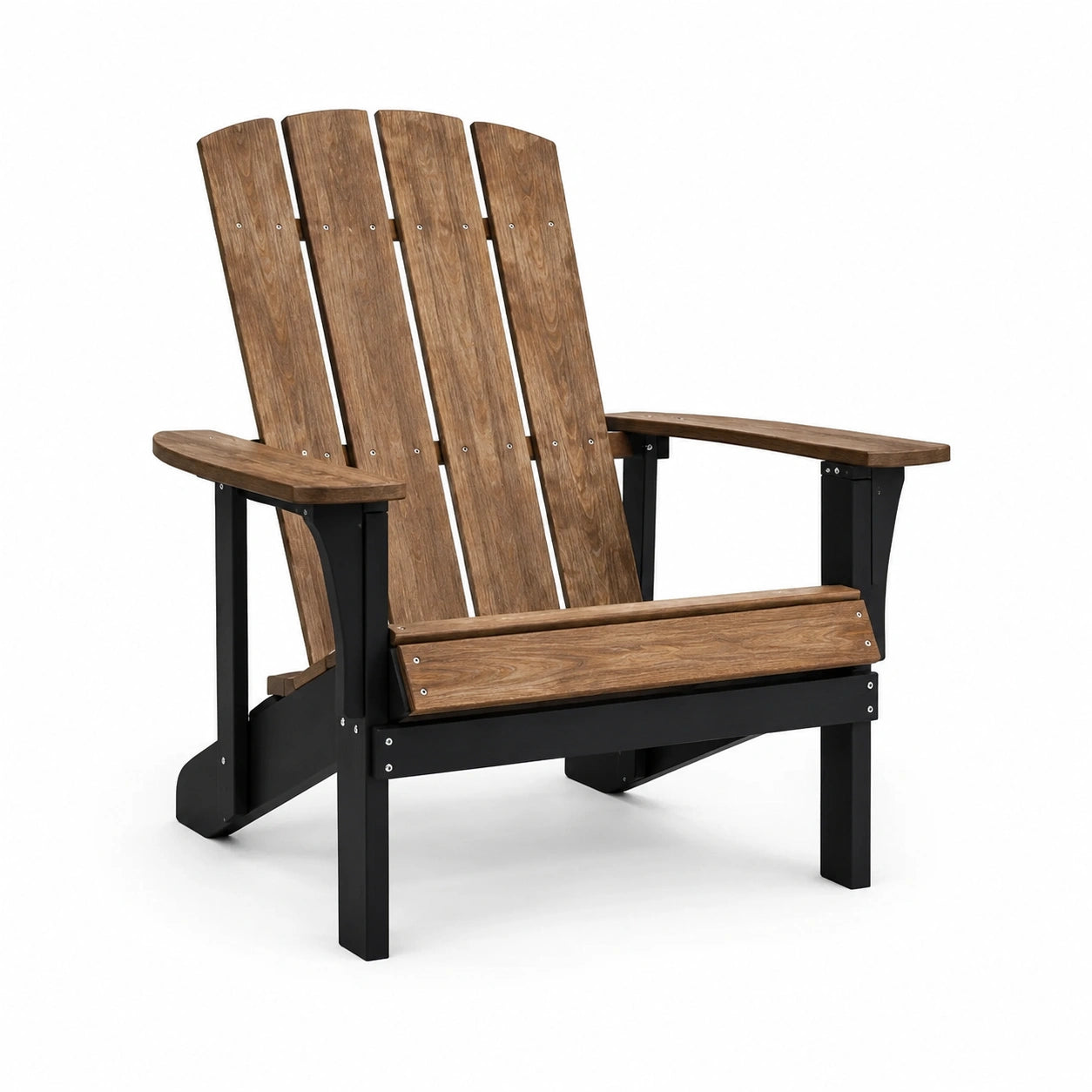 Sedia Adirondack in Legno e Metallo